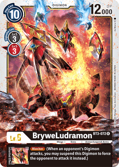 BryweLudramon - BT3-072 - Rare available at 401 Games Canada