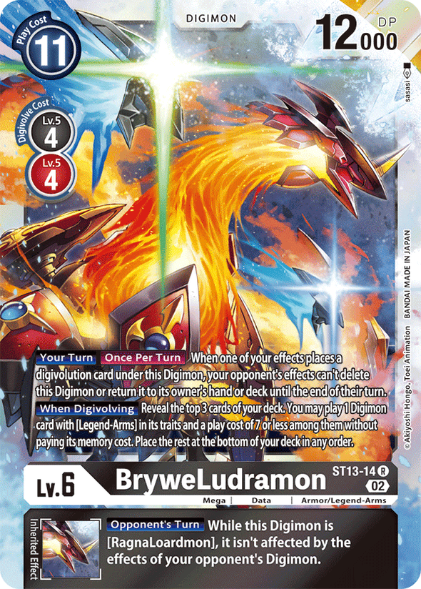 BryweLudramon - ST13-14 - Rare available at 401 Games Canada