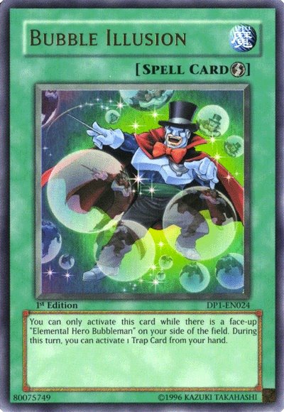 Bubble Illusion - DP1-EN024 - Ultra Rare - 1st Edition available at 401 Games Canada
