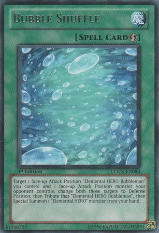 Bubble Shuffle - LCGX-EN080 - Rare - 1st Edition available at 401 Games Canada