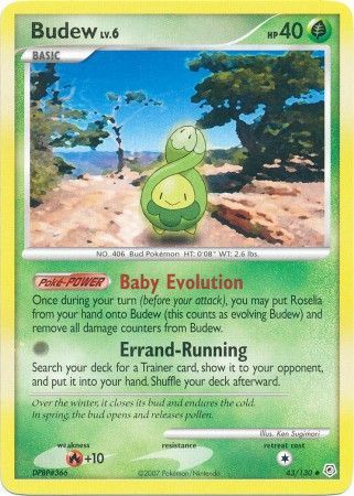 Budew - 43/130 - Uncommon available at 401 Games Canada