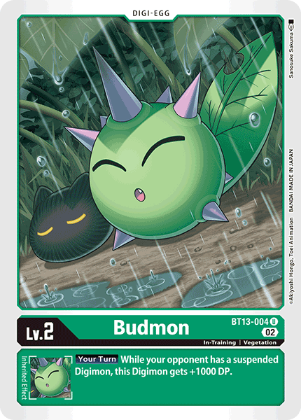 Budmon - BT13-004 - Uncommon available at 401 Games Canada