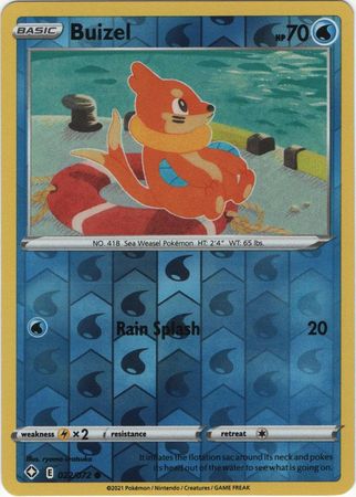 Buizel - 022/072 - Common - Reverse Holo available at 401 Games Canada