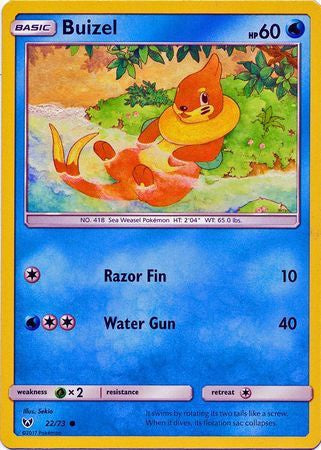 Buizel - 22/73 - Common available at 401 Games Canada