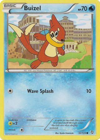 Buizel - 32/124 - Common available at 401 Games Canada