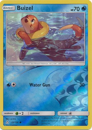 Buizel - 35/156 - Common - Reverse Holo available at 401 Games Canada