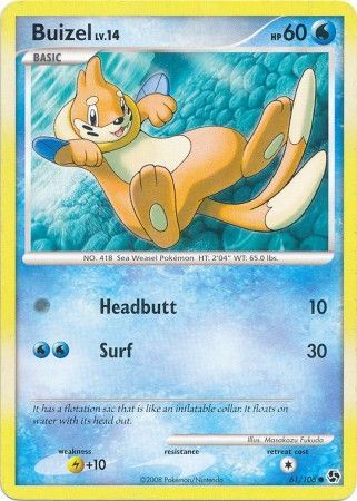 Buizel - 61/106 - Common available at 401 Games Canada