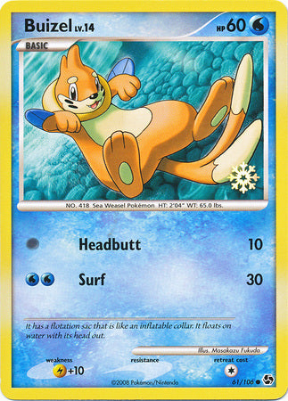 Buizel - 61/106 - Pokemon Countdown Calendar Promo available at 401 Games Canada