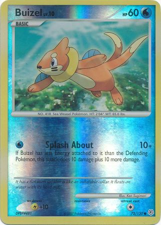 Buizel - 72/130 - Common - Reverse Holo available at 401 Games Canada