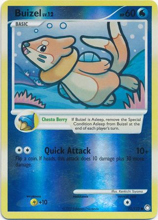 Buizel - 75/123 - Common - Reverse Holo available at 401 Games Canada