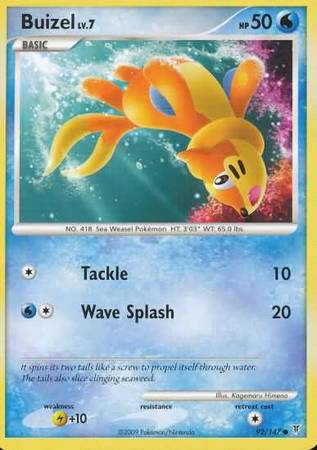 Buizel - 92/147 - Common available at 401 Games Canada