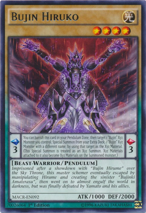 Bujin Hiruko - MACR-EN092 - Rare - 1st Edition available at 401 Games Canada