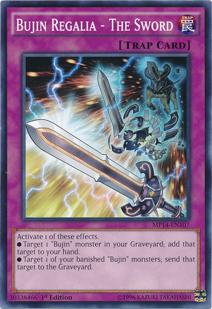 Bujin Regalia - The Sword - MP14-EN107 - Common - 1st Edition available at 401 Games Canada