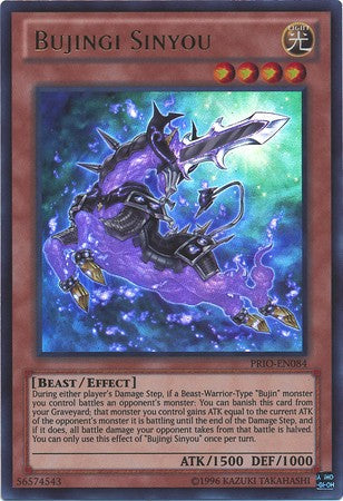 Bujingi Sinyou - PRIO-EN084 - Ultra Rare - Unlimited available at 401 Games Canada