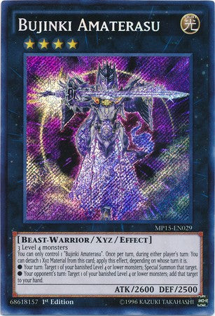 Bujinki Amaterasu - MP15-EN029 - Secret Rare - 1st Edition available at 401 Games Canada