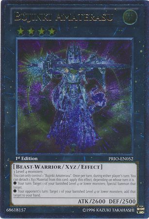 Bujinki Amaterasu - PRIO-EN052 - Ultimate Rare - 1st Edition available at 401 Games Canada