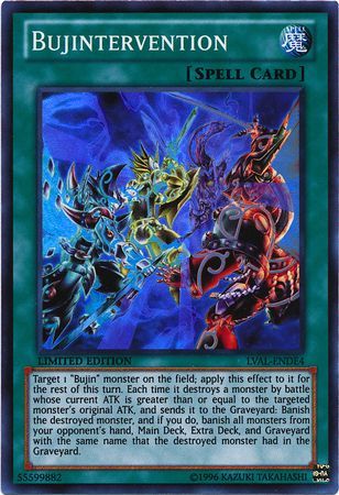Bujintervention - LVAL-ENDE4 - Super Rare - Limited Edition available at 401 Games Canada