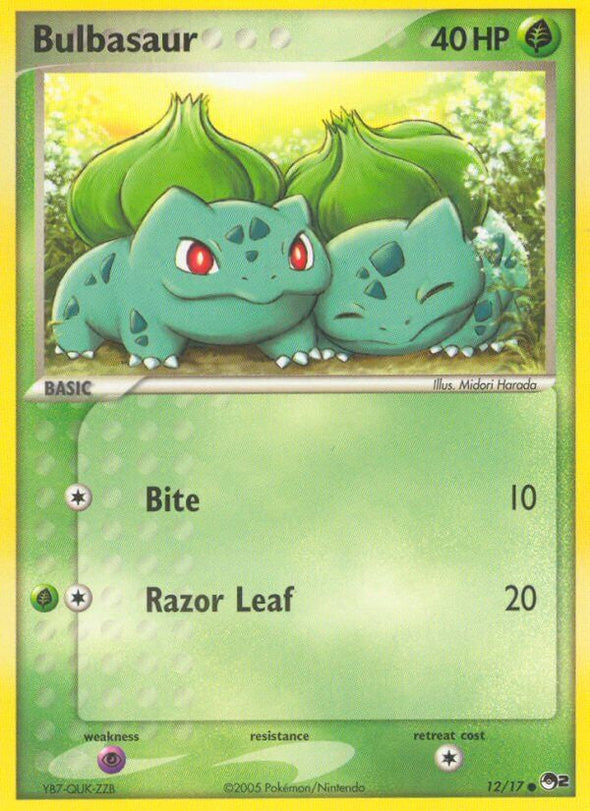 Bulbasaur - 12/17 - Common available at 401 Games Canada