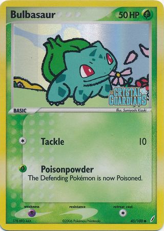 Bulbasaur - 45/100 - Common - Reverse Holo available at 401 Games Canada