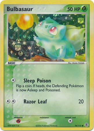 Bulbasaur - 54/112 - Common - Reverse Holo available at 401 Games Canada