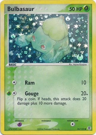 Bulbasaur - 55/112 - Common - Reverse Holo available at 401 Games Canada