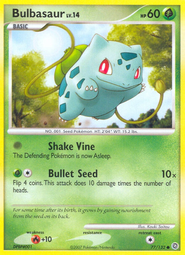 Bulbasaur - 77/132 - Common available at 401 Games Canada