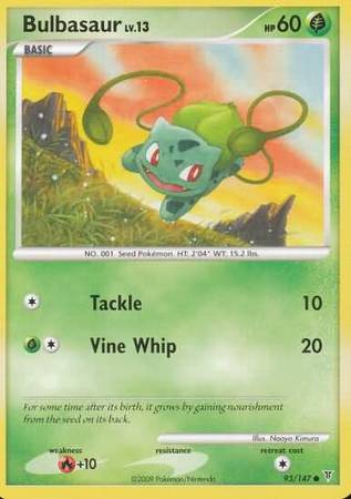 Bulbasaur - 93/147 - Common available at 401 Games Canada