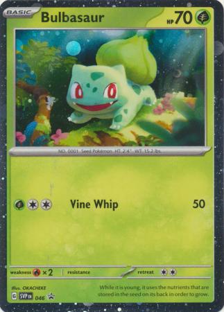 Bulbasaur - SVP046 - Holo Promo available at 401 Games Canada