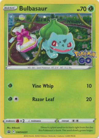 Bulbasaur - SWSH231 - Holo Promo available at 401 Games Canada