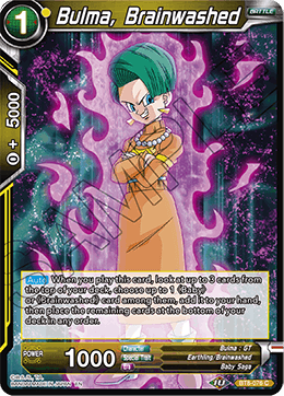 Bulma, Brainwashed - BT8-076 - Common available at 401 Games Canada