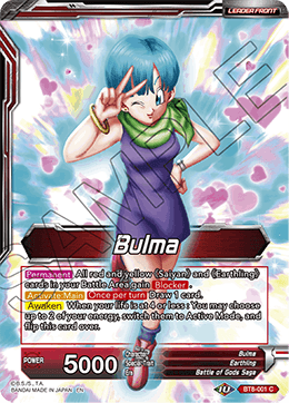 Bulma // Bulma, Familial Bonds - BT8-001 - Common available at 401 Games Canada