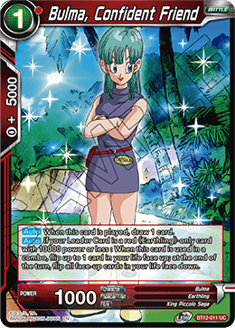 Bulma, Confident Friend - BT12-011 - Uncommon available at 401 Games Canada