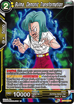 Bulma, Demonic Transformation - BT11-102 - Common (Reprint) available at 401 Games Canada