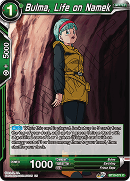 Bulma, Life on Namek - BT10-071 - Common (Reprint) available at 401 Games Canada