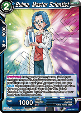 Bulma, Master Scientist - BT10-047 - Common available at 401 Games Canada