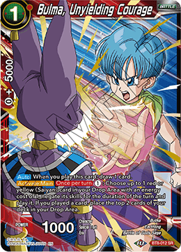 Bulma, Unyielding Courage - BT8-012 - Super Rare available at 401 Games Canada