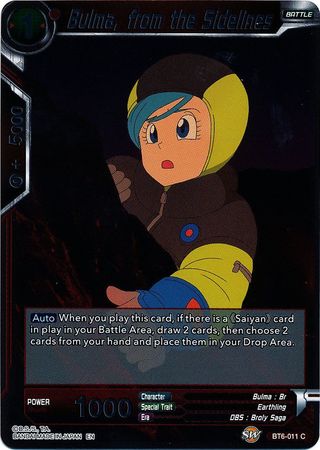 Bulma, from the Sidelines - BT6-011 - Common (FOIL) available at 401 Games Canada