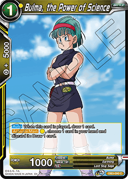 Bulma, the Power of Science - DB3-090 - Common available at 401 Games Canada