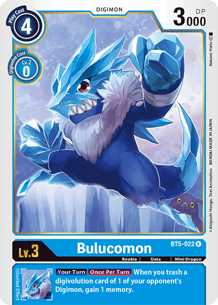 Bulucomon - BT5-022 - Rare available at 401 Games Canada