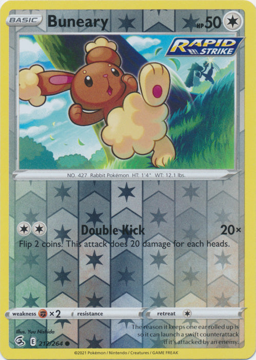 Buneary - 212/264 - Common - Reverse Holo available at 401 Games Canada