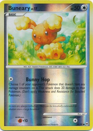 Buneary - 55/99 - Common - Reverse Holo available at 401 Games Canada