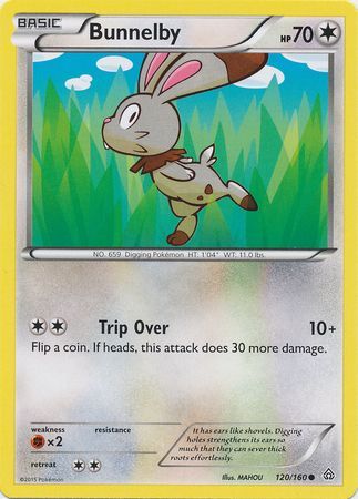 Bunnelby - 120/160 - Common available at 401 Games Canada