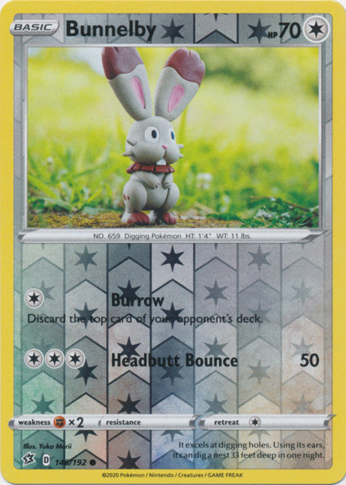 Bunnelby - 146/192 - Common - Reverse Holo available at 401 Games Canada