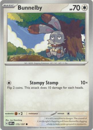 Bunnelby - 175/197 - Common available at 401 Games Canada