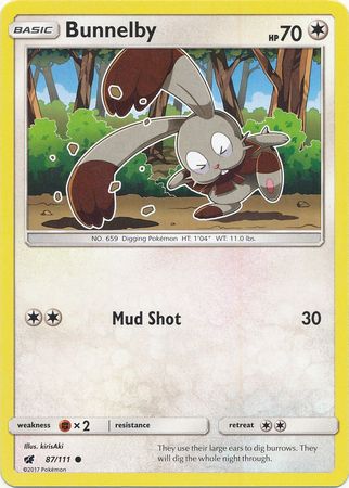 Bunnelby - 87/111 - Common available at 401 Games Canada