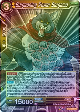 Burgeoning Power Bergamo - BT3-103 - Uncommon (Foil) available at 401 Games Canada