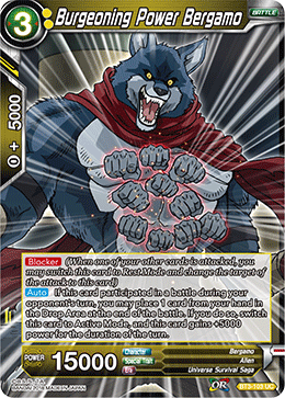 Burgeoning Power Bergamo - BT3-103 - Uncommon available at 401 Games Canada