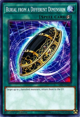 Burial from a Different Dimension - SR07-EN032 - Common - 1st Edition available at 401 Games Canada