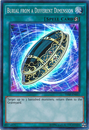 Burial from a Different Dimension - THSF-EN051 - Super Rare - Unlimited available at 401 Games Canada
