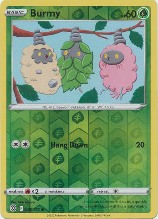 Burmy - 009/172 - Common - Reverse Holo available at 401 Games Canada